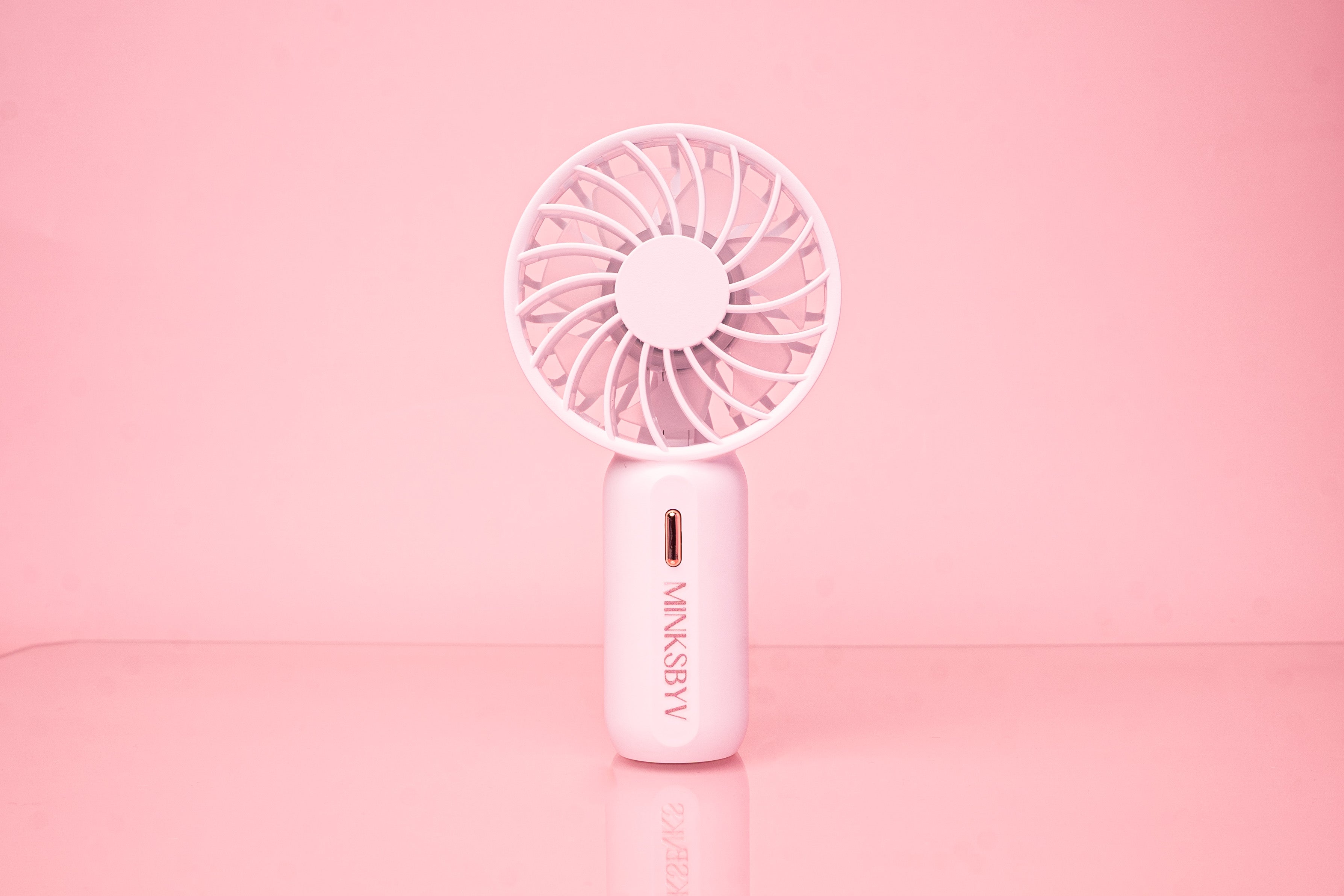 Pink Mini Lash Fan